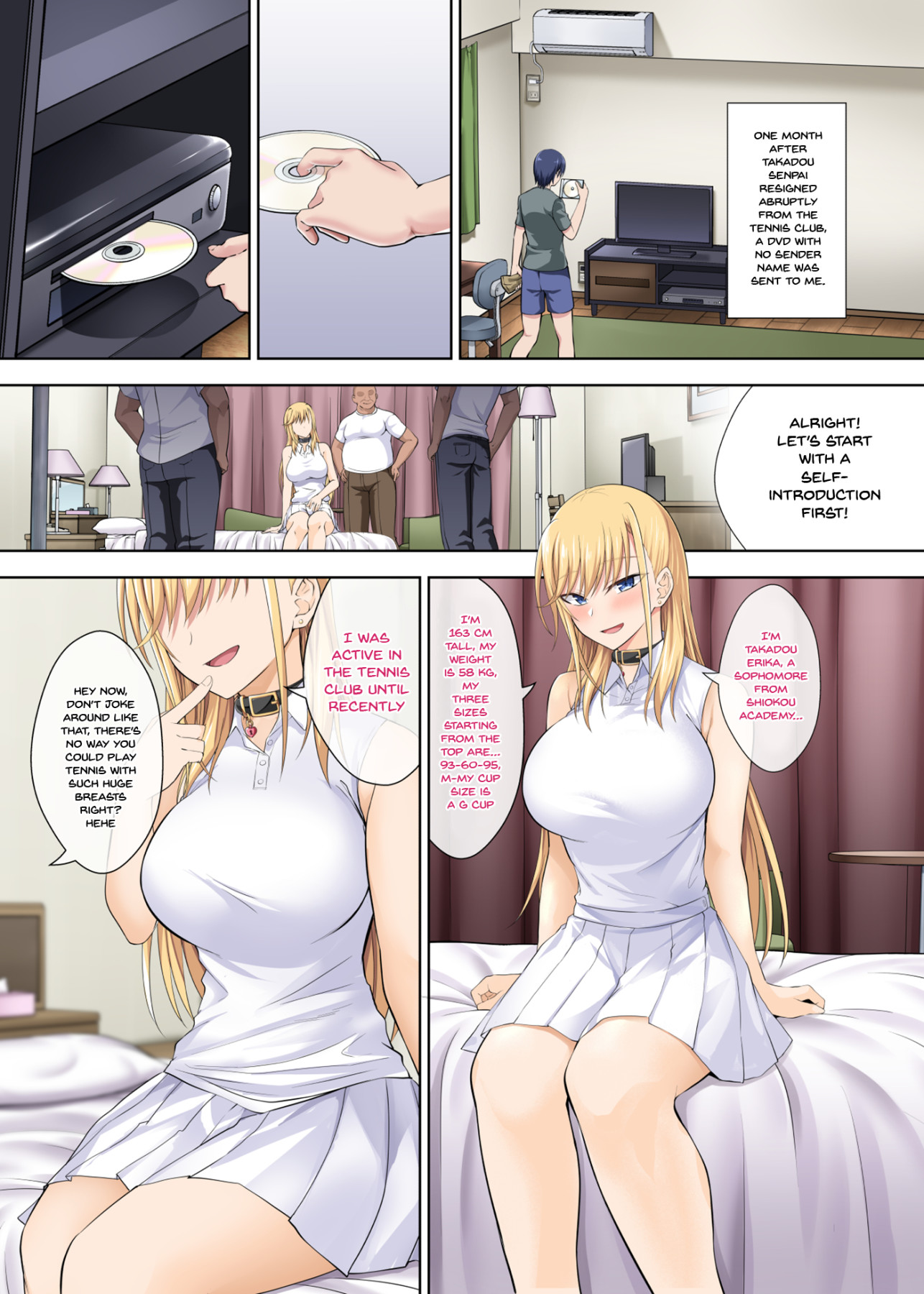 Hentai Manga Comic-A Story Of The Tennis Queen Falling Into Being Cock Cleaner-Read-20